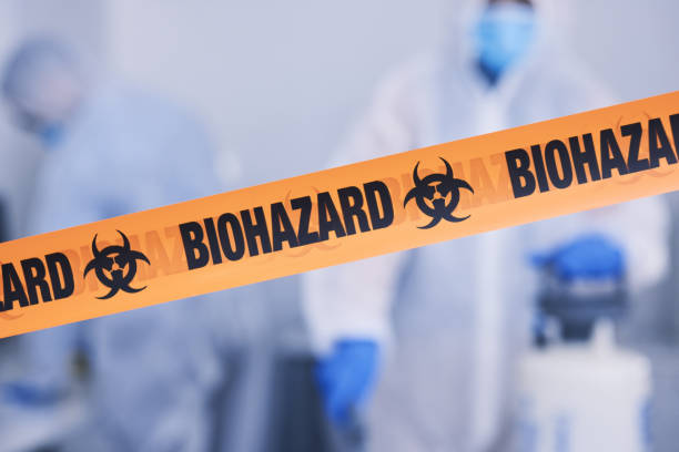 Professional Blood Cleanup technician working in Ridgefield, WA